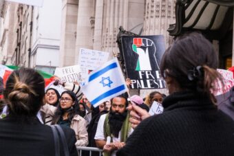 Antiszemita kijelentések az Izrael-ellenes megmozdulásokon