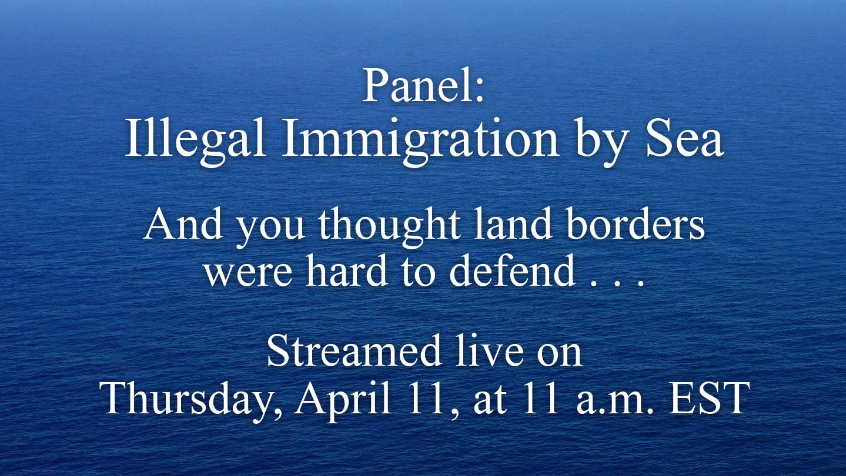 Illegal Immigration by Sea and you thought land borders were hard to defend . . .