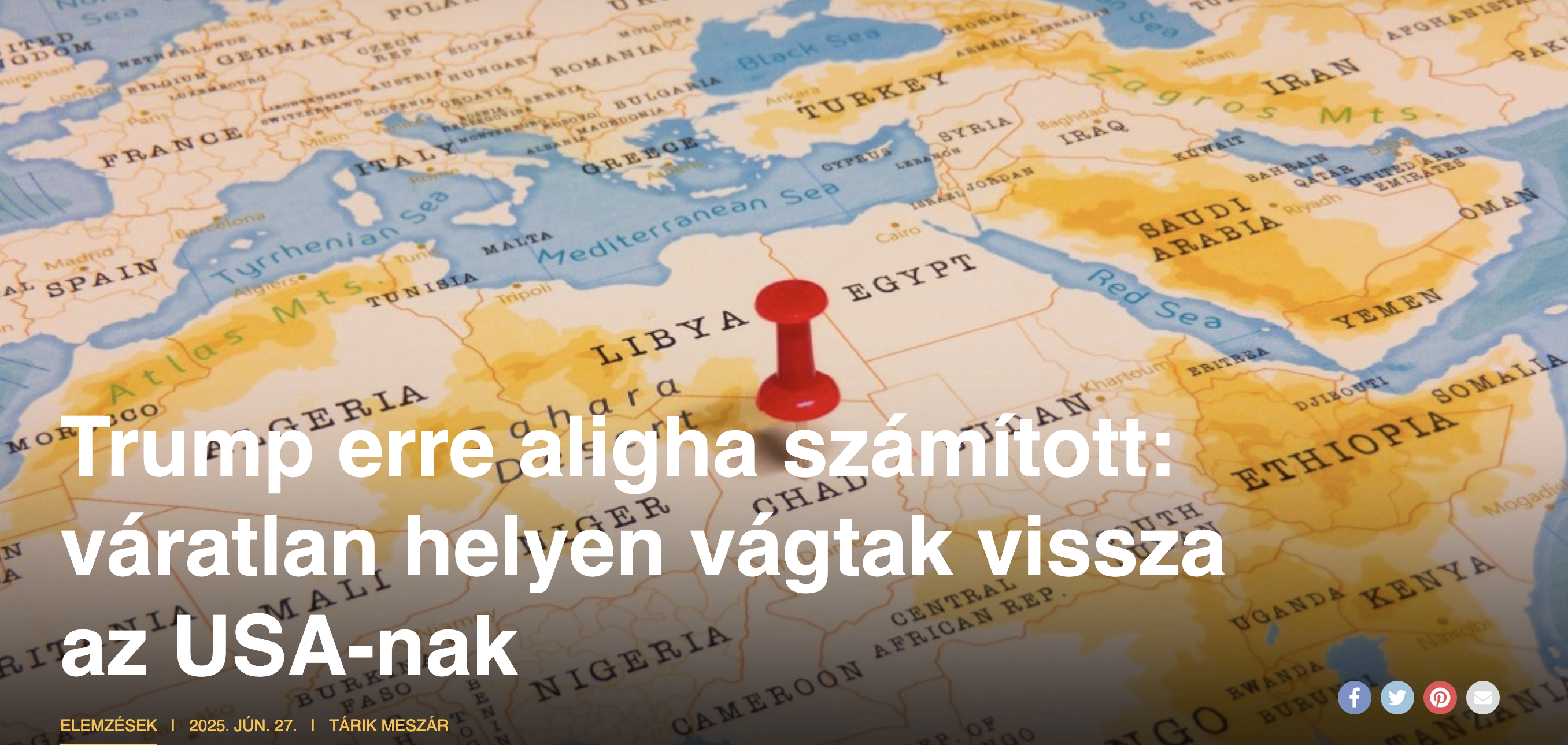 Trump erre aligha számított: váratlan helyen vágtak vissza az USA-nak