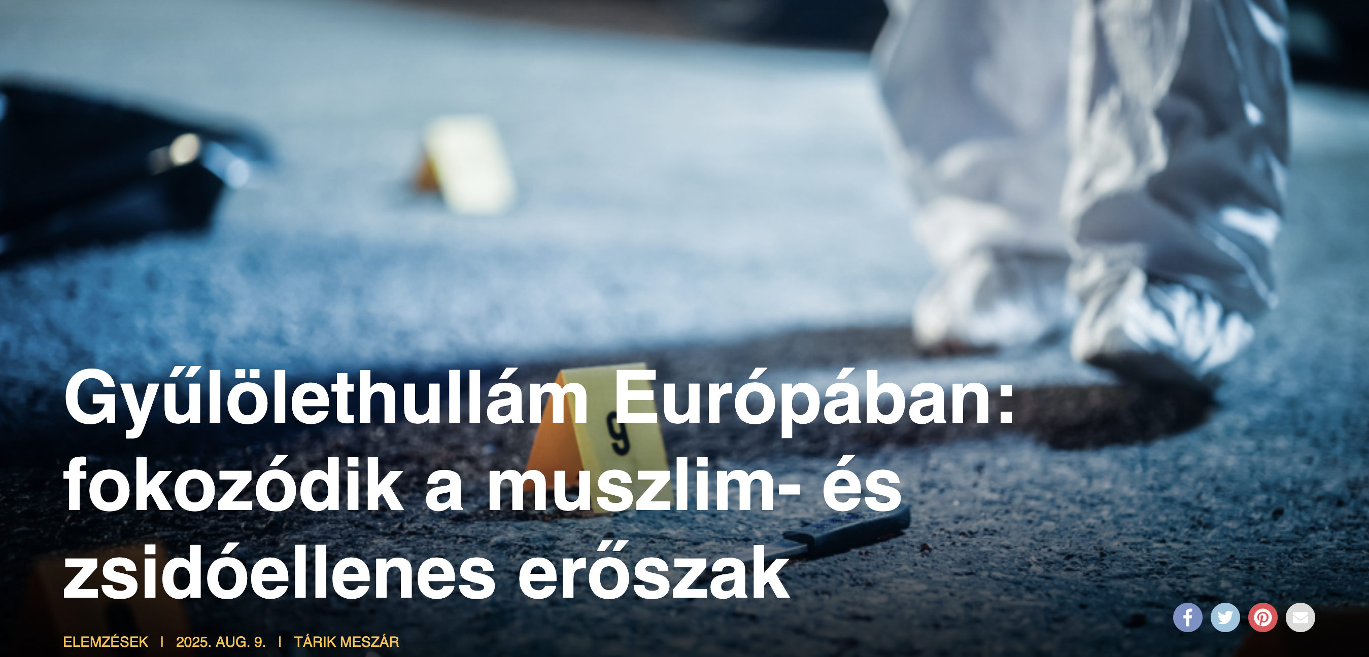 Gyűlölethullám Európában: fokozódik a muszlim- és zsidóellenes erőszak