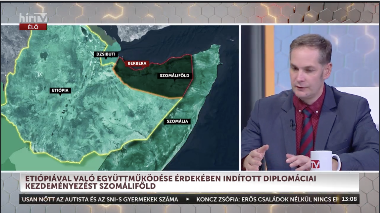 Különleges helyzetű és státuszú ország Afrika szarván