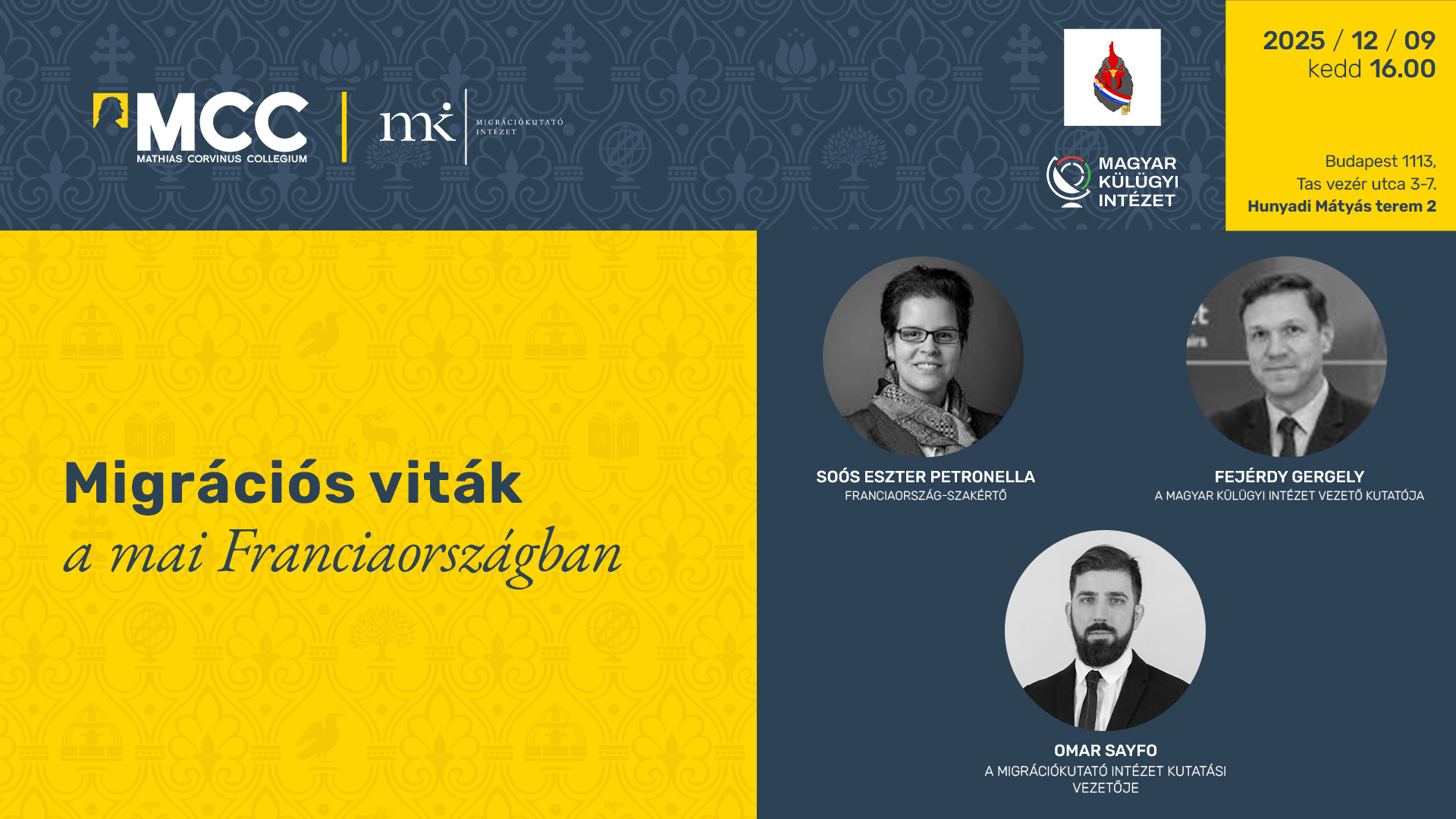 Migrációs viták a mai Franciaországban