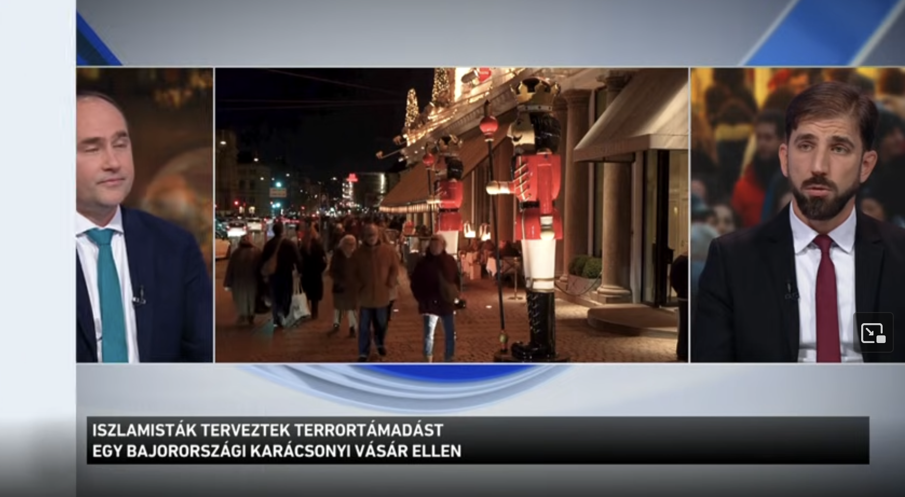 Német terrorkísérlet: karácsonyi vásárban gázolta volna halálra az embereket 5 migráns