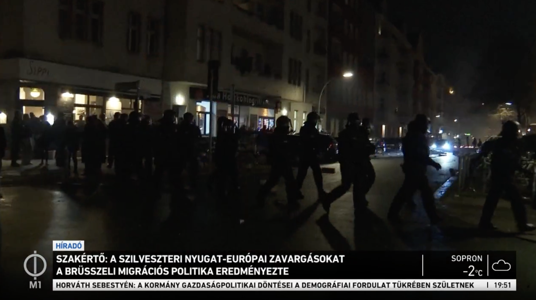 Szakértő: a szilveszteri nyugat-európai zavargásokat a brüsszeli migrációs politika eredményezte