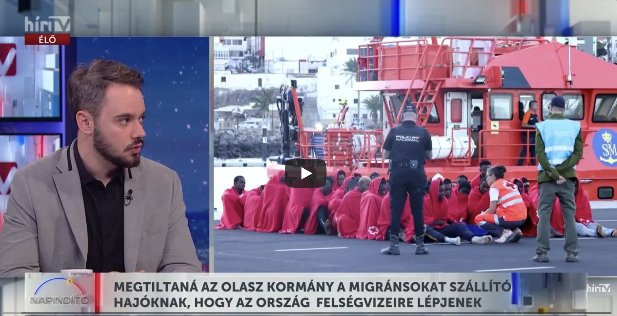 Így lépne fel az olasz kormány a migránsokat szállító hajók ellen
