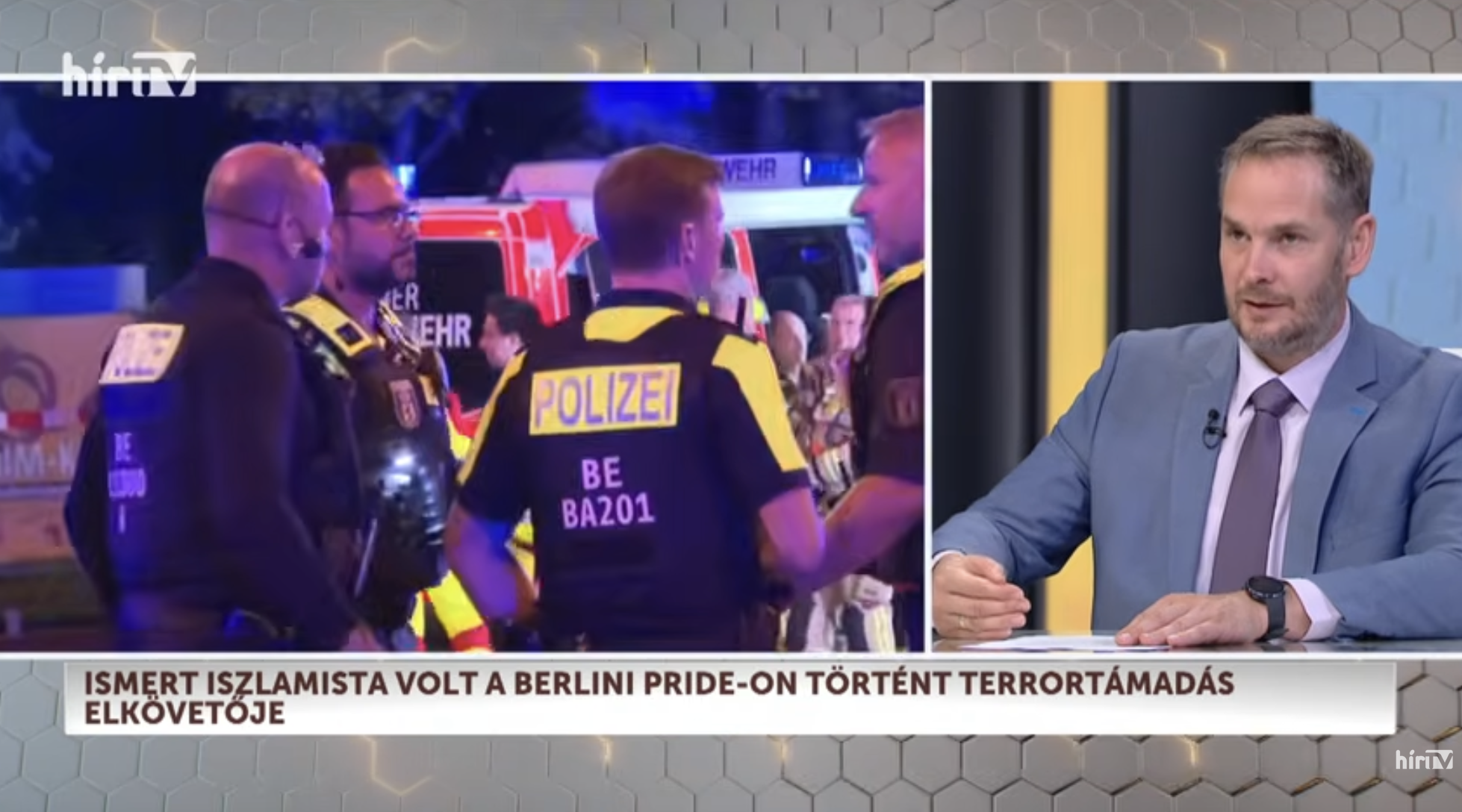 Ismert dzsihádista volt a berlini Pride-vérengzés elkövetője Ismert dzsihádista volt a berlini Pride-vérengzés elkövetője