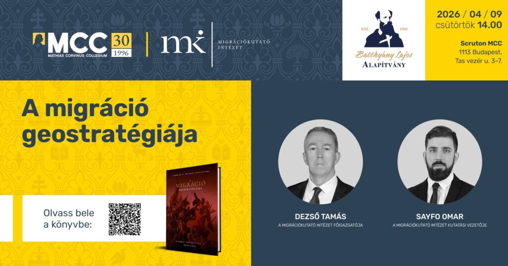 A migráció geostratégiája - könyvbemutató